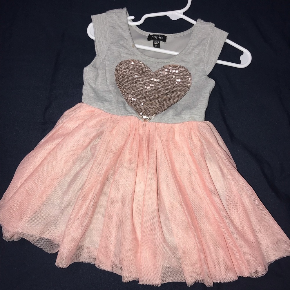 Hear ruffles dress!